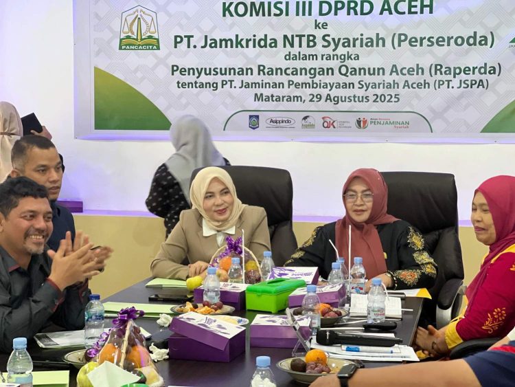 Bunda Salma: NTB Jadi Inspirasi Aceh dalam Penyusunan Qanun Jaminan Pembiayaan Syariah