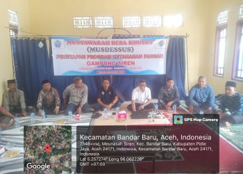 Camat Bandar Baru Abdullah, SE Ajak Masyarakat Siren Bersatu Bangun Des