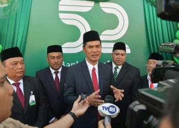Pimpin Upacara HUT Bank Aceh ke-52, Plt Sekda Harapkan Jadi Bank Daerah Nomor Satu di Indonesia 