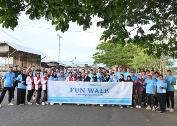 BCA Syariah dan Aceh Water Gelar Funwalk “Building Healthy Life” di Lhokseumawe