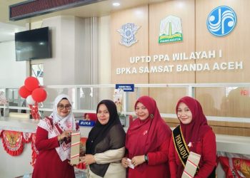 Samsat Banda Aceh Meriahkan HUT RI ke-80 dengan Bagi Hadiah untuk Wajib Pajak