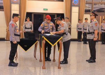 Brigjen Pol Marzuki Ali Basyah Dilantik sebagai Kapolda Aceh