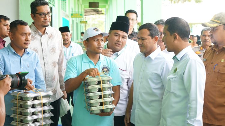 Wakil Gubernur Tinjau Program Makanan Bergizi Gratis di Aceh Utara
