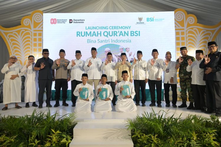 Luncurkan Rumah Qur’an, Wagub Fadhlullah Apresiasi BSI