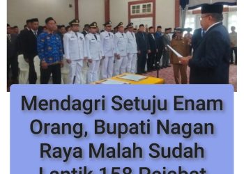 BKN Minta Klarifikasi Kedua atas Pelantikan 158 ASN oleh Pemkab Nagan Raya, diajukan 133, disetujui 6 orang