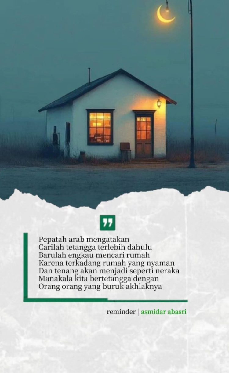 Rumah di Tengah Luka: Ketika Tetangga menjadi Ujian.