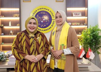 Anggota DPD RI Darwati Agani Sambangi PPA, Sepakat Perjuangkan Dana Abadi Pendidikan untuk Generasi Aceh
