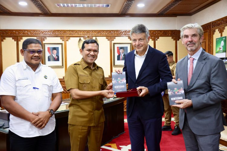 Wagub Fadhlullah Terima Kunjungan Dubes Uni Eropa