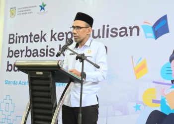 Gelar Bimtek Literasi, Dinas Perpusip Kota Banda Aceh Bawa Peserta ke Titik Nol Kilometer