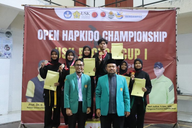 USK Sukses Gelar Kejuaraan Terbuka Hapkido se-Aceh, Berikut Para Juaranya
