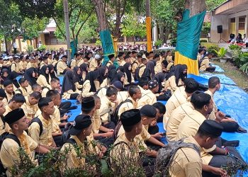 AKBP M. Yusuf Sampaikan Penyuluhan di SMKN 1 Bireuen, Ingatkan Pelajar Bijak Bermedsos dan Jauhi Narkoba