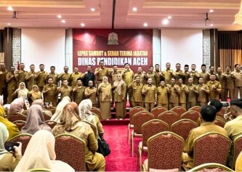 Taufik, S.Pd., M.Pd. Resmi Jabat Kacabdin Pidie