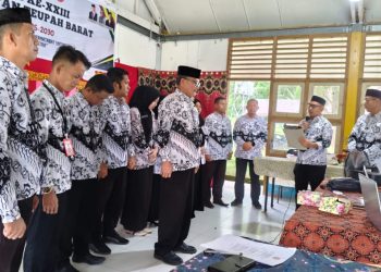 Rahmin Ali Gantikan Syafrial Jabat Ketua PC PGRI Teupah Barat