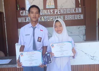 SISWA SMKN 2 PEUSANGAN RAIH JUARA NASIONAL AJANG MENULIS NYALANESIA
