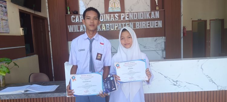 SISWA SMKN 2 PEUSANGAN RAIH JUARA NASIONAL AJANG MENULIS NYALANESIA