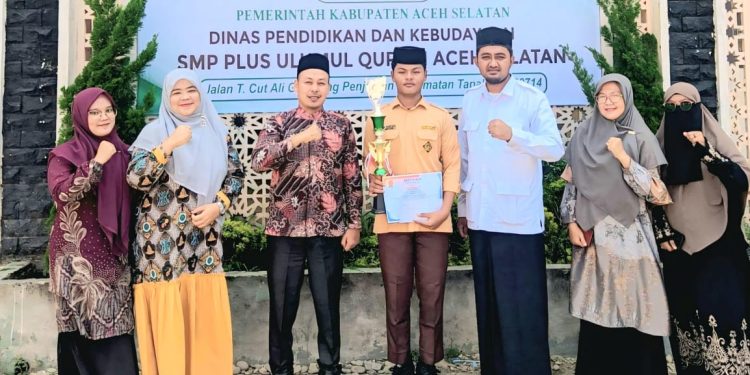 Siswa MUQ Aceh Selatan Raih Juara Satu Kompetensi IPA Tingkat Kabupaten