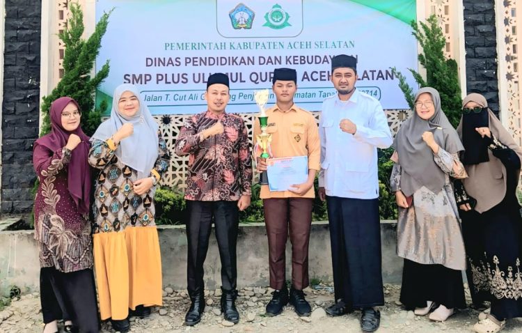 Siswa MUQ Aceh Selatan Raih Juara Satu Kompetensi IPA Tingkat Kabupaten
