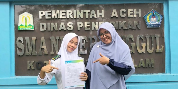 100 Penerima Beasiswa Nasional Program AFS Global STEM Innovators, Siswi SMAN Unggul Subulussalam Wakili Aceh