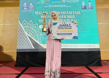 Siswi SMKN Taman Fajar Raih Juara di Ajang PAI Fair Tingkat Provinsi Aceh