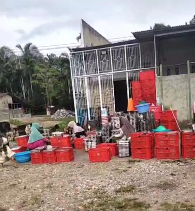 Bau Menyengat dan Bising, Dapur MBG di Ujong Padang Asahan Dikeluhkan Warga