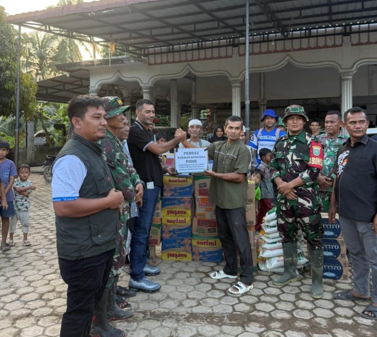 DI TENGAH BENCANA HIDROMETEOROLOGI TERPARAH, PRESIDEN PSAP SIGLI KONSISTEN HADIR UNTUK KORBAN