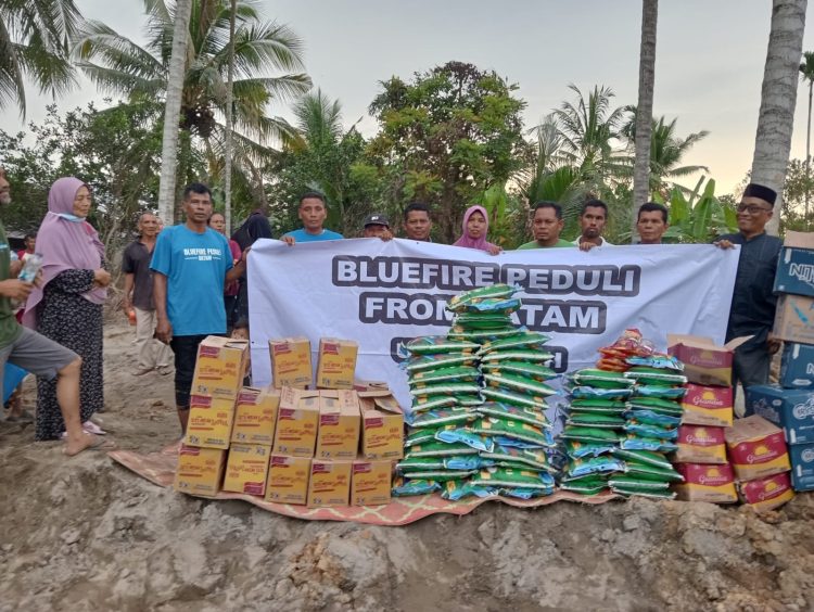 Masyarakat Aceh Apresiasi Kepada Direksi dan manajemen Blue fire. Atas Bantuan kemanusiaan musibah Banjir dan Longsor di Aceh dan sumatra. 