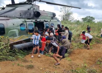 Hari Ini, 3,1 Ton Logistik untuk Aceh Tengah Disalurkan Pakai Helikopter