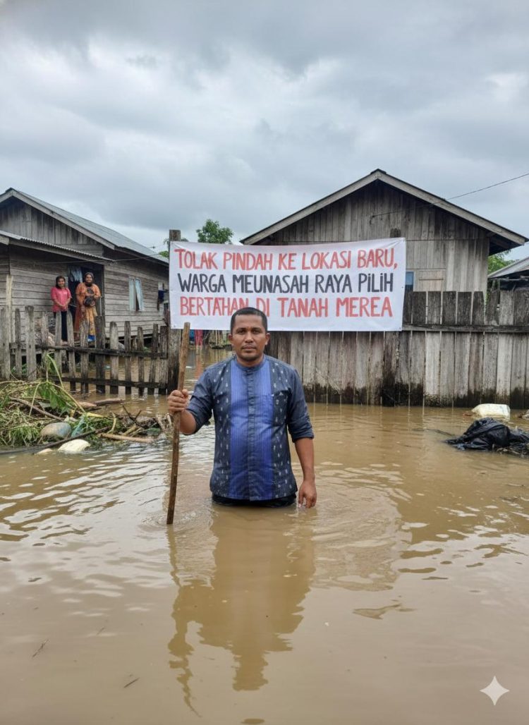 Tolak Pindah ke Lokasi Baru, Warga Meunasah Raya Pilih Bertahan di Tanah Mereka