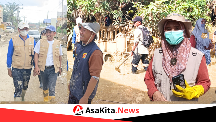 Kacabdin Bireuen Kerahkan Personel ke Aceh Tamiang Ikuti Program Seumegleh Sikula