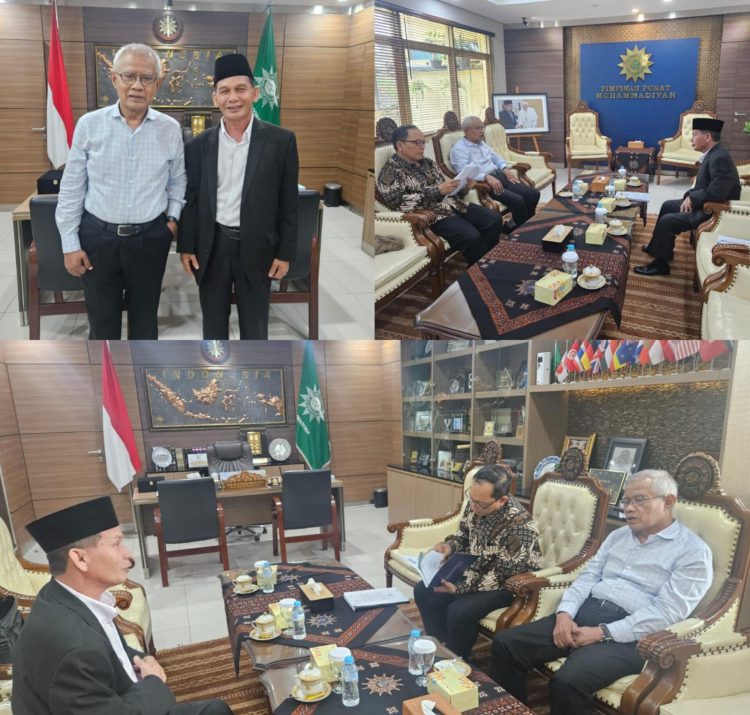 PWM Aceh A. Malik Musa Laporkan Penyaluran Dana Rp500 Juta Bencana Aceh ke PP Muhammadiyah, Bahas Dukungan Lanjutan Jelang Ramadan