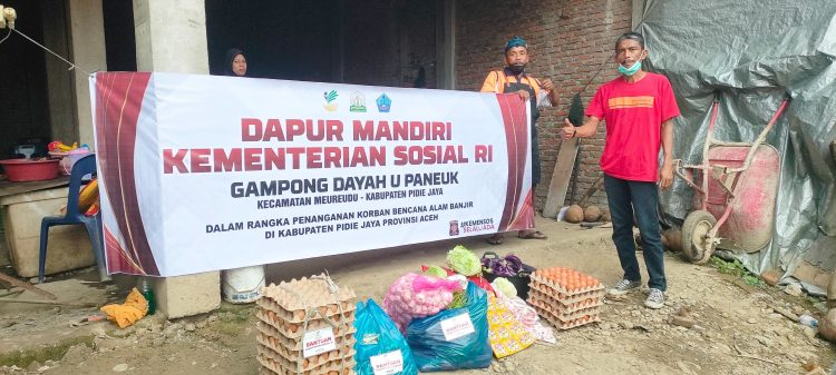 Di Pidie Jaya 8.618 Porsi Makanan Disiapkan Setiap Hari