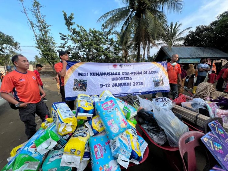 *PPMM–CDA Malaysia Salurkan Bantuan Kemanusiaan untuk Korban Banjir di Aceh*