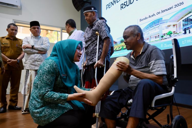 Kak Na: Seluruh Kader TP PKK Aceh Siap Berkolaborasi Salurkan Kaki Palsu