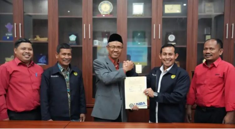 UNIBA dan Universitas Jabal Ghafur Resmikan Kerja Sama Tri Dharma Perguruan Tinggi