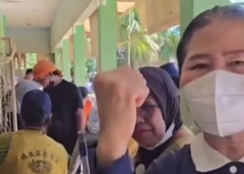 Kadisdik Aceh Sapa Relawan Buddha Tzu Chi di SLB Pembina Aceh Tamiang