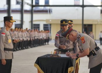 Kapolda Aceh Pimpin Sertijab 4 PJU dan 3 Kapolres jajaran