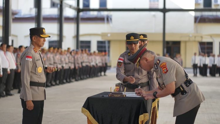 Kapolda Aceh Pimpin Sertijab 4 PJU dan 3 Kapolres jajaran