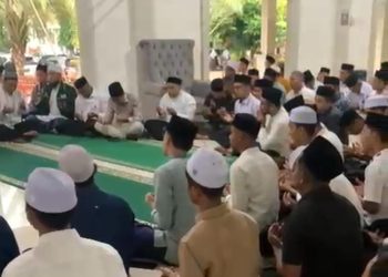 JQH NU Aceh Bersama PWNU, Lembaga, dan Banom NU Gelar Takziyah dan Samadiah