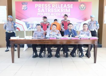 Satreskrim Polres Aceh Jaya Ungkap Kasus Pembunuhan di Sampoiniet, Kapolres Tegaskan Proses Hukum Transparan