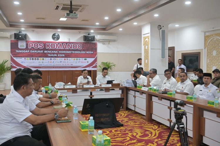 Wagub Aceh Dorong Percepatan Data Pascabencana: Diminta Harus Segera Realisasi