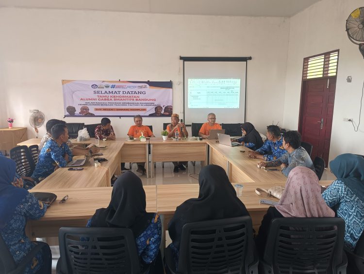 Alumni GABEA SMANTI’75 Tuntaskan Timeline Teaching Factory di SMKN 1 SPM, Siap Kawal Program Setahun Penuh
