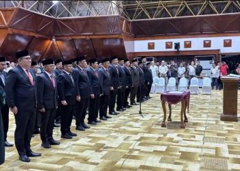 Mualem Lantik 25 Pejabat Eselon II, Berikut Daftar Nama dan Jabatannya