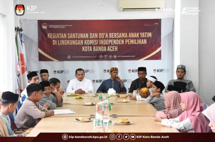 KIP Kota Banda Aceh Gelar Santunan dan Doa Bersama Anak Yatim Sambut Ramadhan 1447 H