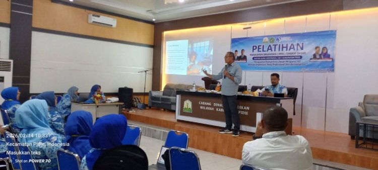 IGI Pidie Gelar Pelatihan PMO, Kacabdin Bireuen Tekankan Sinergitas untuk Tingkatkan Mutu Pendidikan Pidie