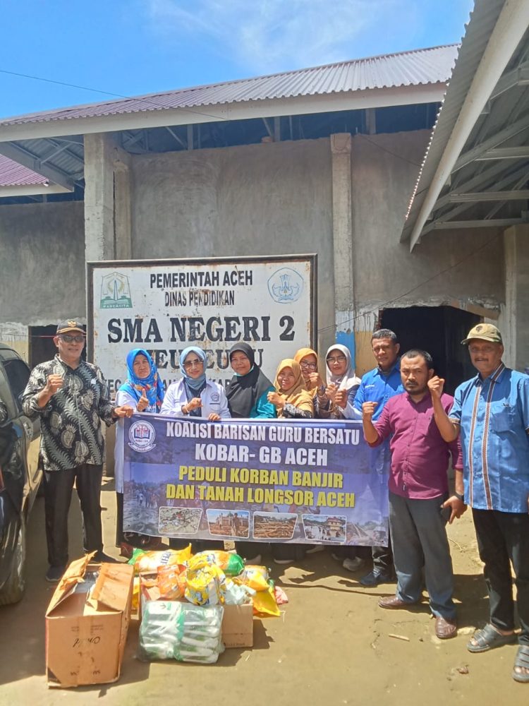 KoBaR GB Aceh Minta Pemerintah Beri Kelonggaran Kredit dan Kompensasi untuk Guru Terdampak Banjir