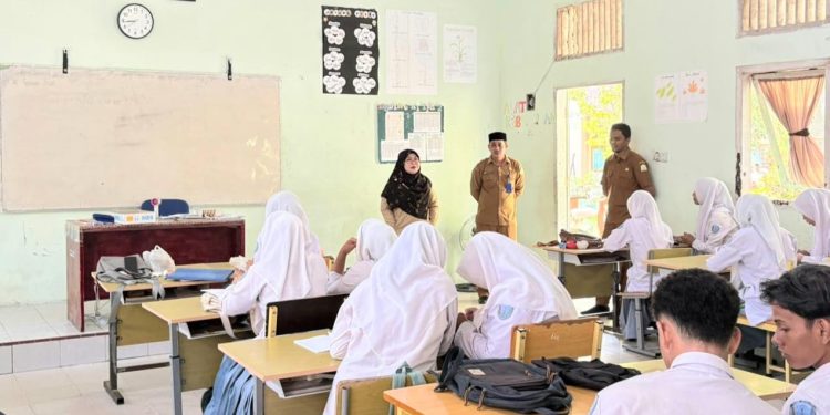 Ratusan Siswa SMAN 1 Teunom Iikuti Try Out UTBK yang Dilaksanakan oleh Disdik Aceh
