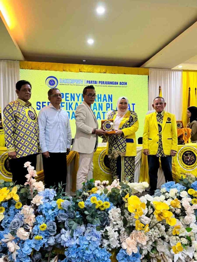 Bimbingan Teknis Verifikasi Faktual Warnai Rapat Kerja Partai Perjuangan Aceh