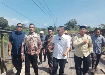 Ghufran Zainal Abidin Tancap Gas Infrastruktur Simeulue: Rekonstruksi Jembatan Lala Bahagia Jadi Prioritas Aspirasi Ujung Pulau