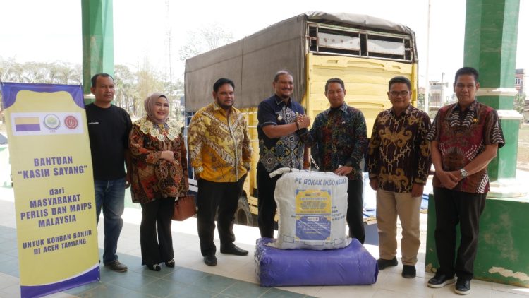 Bupati Aceh Tamiang Sambut Dengan Baik Bantuan Dari Perlis dan MAIPs, Disaksikan Konjen Malaysia untuk Sumatera Utara