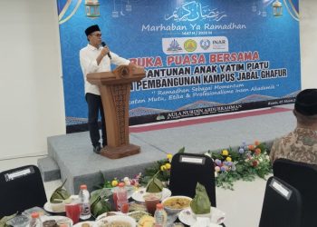 Yayasan Pembangunan Kampus Jabal Ghafur Gelar Buka Puasa Bersama Insan Akademik Dan Santunan Anak Yatim Piatu